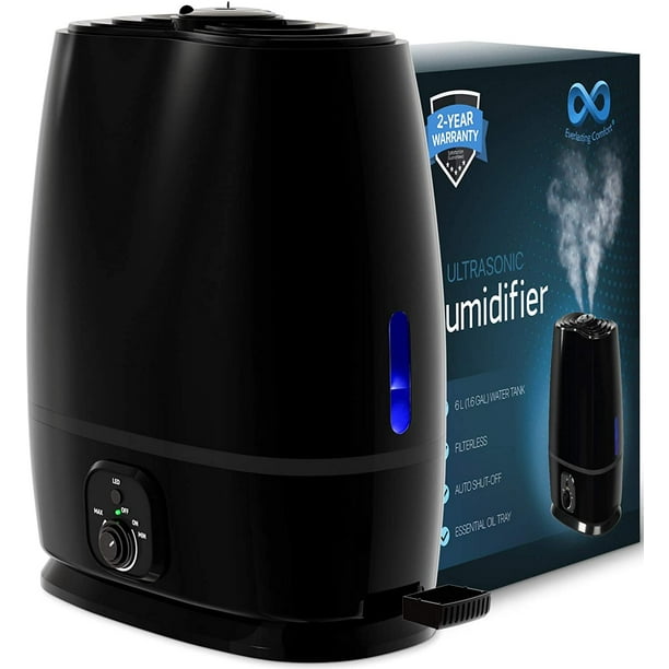 Everlasting Comfort Humidifiers for Bedroom (6L) Humidifier with