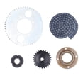 thumbnail image 1 of Kit de cadena y piñón 54T Piñón de 4 agujeros Piñón 25T 116 eslabones Conector de volante de cadena para accesorios de bicicleta YUNYI BRAND Deportes, 1 of 8