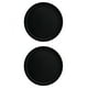 thumbnail image 1 of Juego 2 Platos Botaneros Galerias El Triunfo De Melamina Negro Liso Hondo 28cm, 1 of 5