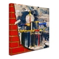 thumbnail image 3 of Trademark Fine Art "Primary Colors 02" Canvas Art by Roderick Stevens, 3 of 4