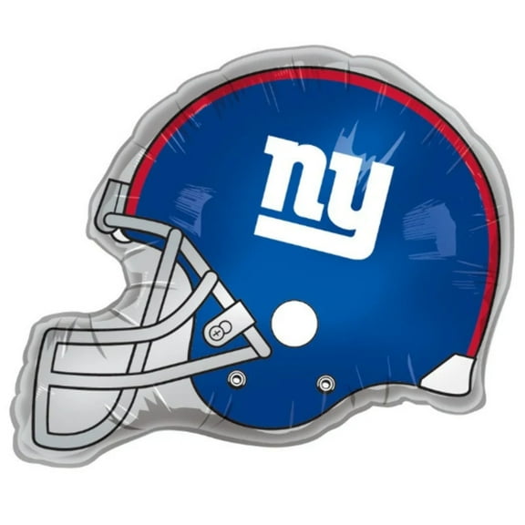 26" NEW YORK GIANTS Helmet Balloon  Party Supplies Decorations Foil Mylar Balloon