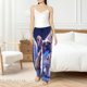 thumbnail image 4 of Balery Night Sky Winged French Bulldog Pantalones de pijama para mujer, pijamas ultraligeros, pantalones de estar por casa-Small, 4 of 6