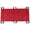 Red, variant on Suodoka Transfer Mat with 6 Handles Body Lifting Displacement Pad for Elderly Disabled Pregnant Woman Black 37 inches / 94 cm