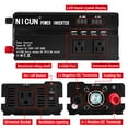 thumbnail image 5 of 6000W Car Power Inverter DC 12V To 110V AC with Dual Outlets and USB Charger, High-Capacity Power Converter for Vehicles Trucks Camping and Outdoor Use, Solar Converter LCD Display, 5 of 10