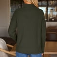 thumbnail image 2 of SUNBS Sweaters for Women Quarter Zip Mock Neck Pullover Top Long Sleeve Casual Shirt Fall Fashion Clothes, 2 of 9