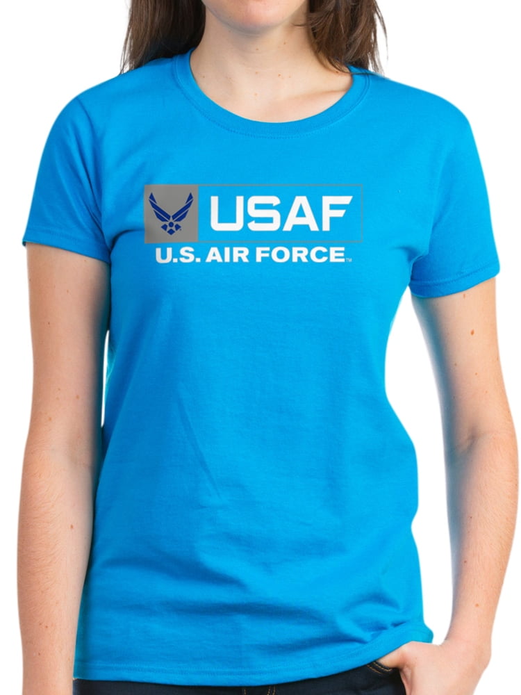 CafePress - CafePress - U.S. Air Force Logo USAF - Women's Dark T-Shirt ...