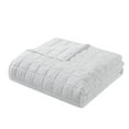 thumbnail image 3 of Mainstays Crinkle Quilt, Full/Queen, White, Soft Wash Microfiber Bedding, 3 of 9