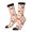 2 Black-1, variant on Crabs And Seastars Print Adult Socks for Men & Women,Calf Socks, Ankle Socks,Boots Socks,Breathable Casual Sock,Unisex Crew Socks