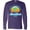 Purple, variant on Inktastic Summer Enjoy the Sunshine Miami Beach Florida in Blue Long Sleeve T-Shirt