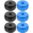 thumbnail image 1 of 6pcs Cymbal Quick Release Cap Nut Drum Nut Fixing Buckle Cymbal Quick Assembly Nuts, 1 of 8