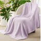 thumbnail image 2 of Manta de cama tejida supersuave de 50 x 150 cm, color morado, 2 of 7