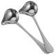 thumbnail image 3 of Silver Stainless Steel Gravy Spoon 2Pcs for Cooking and Sauce Drizzling, 3 of 4
