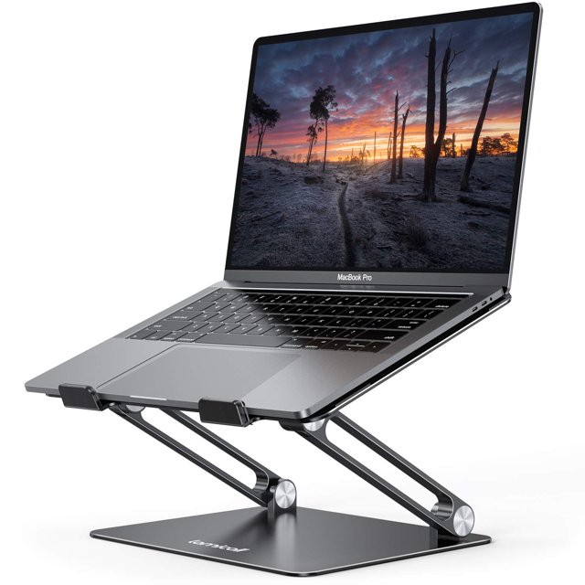 Soporte de ordenador portátil Lamicall ajustable de aluminio para MacBook Air Pro