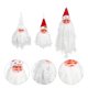 thumbnail image 5 of 3 colgantes de barba de Papá Noel para árbol de Navidad, decoración para fiestas, 5 of 7