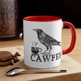 thumbnail image 4 of Cawfee Mug Funny Bird Crow Coffee Accent Coffee Mug, 11oz, 4 of 4