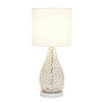 thumbnail image 3 of Elegant Designs Elipse Crystal Pinned Decorative Gourd Accent Table Lamp, 3 of 7
