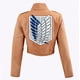 thumbnail image 3 of Nuevo disfraz de Anime Attack on Titan, chaqueta Shingeki no Kyojin, falda de cuero Recon Corps, cinturones Hookshot, tirantes, disfraz de Ackerman, 3 of 5