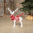 thumbnail image 3 of Nkmbld Christmas Tabletop Ornaments Simulated Reindeer Desktop Ornament for Fireplace Living Room Dining Table Decoration, 3 of 6