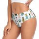 thumbnail image 2 of Fotbe Colorful Insects Calzones Estampados para Mujer – Ropa Interior de Algodón, Cómoda, Suave y Elástica-X-Small, 2 of 6