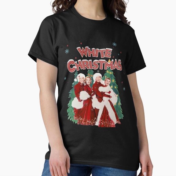 Vintage White Christmas Funny Movie Holiday G6381 Unisex T-Shirt, Up to Size 5XL