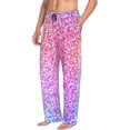 thumbnail image 2 of Daiia Colorful Glitters Men's Sleep Pant with Pockets and Drawstring,Pajama Pants-Medium, 2 of 9