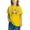 Yellow, variant on Eltusu Girls Cotton T-shirts, Short Sleeve Crewneck Pullover Cute Graphic Tee Red Size 5-6 T