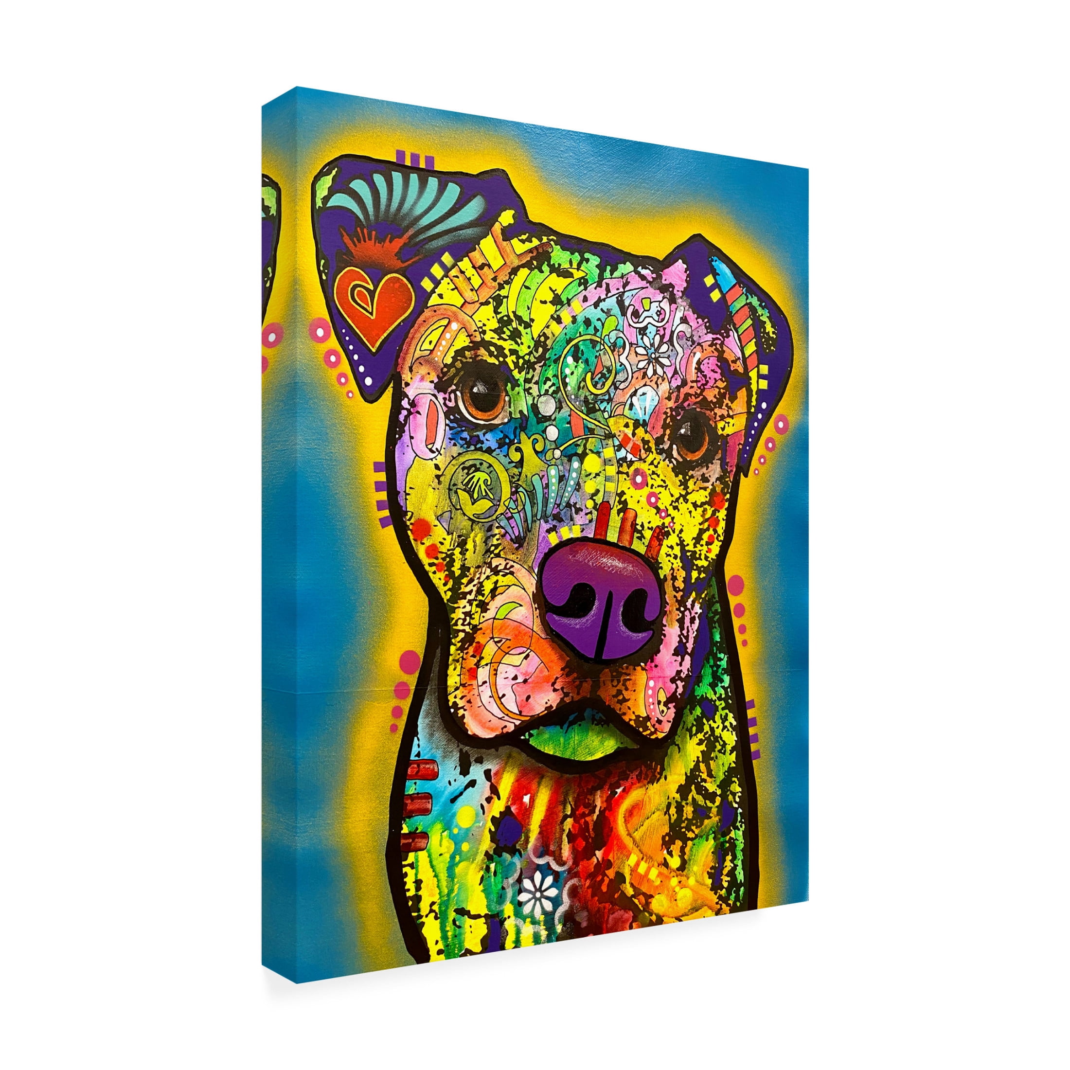 Canvas Wall Art - Dean Russo 'Mom Said You Have To Play With Me' Wall Art for Living Room, Bedroom, or Office Décor by Trademark Fine Art - 18 x 24 Inches