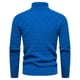 thumbnail image 5 of Gibobby Suéter cuello alto hombre Suéteres de cuello de tortuga para hombre, mezcla de lana de cachemira, ligeros, manga larga, cuello alto(Azul,M), 5 of 5
