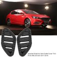 thumbnail image 4 of Cubierta de flujo de aire exterior rejilla de ventilación lateral antidecoloración 2 unids/set adhesivo trasero para reemplazo de coche para MG ZS SUV 2017-2018 Anggrek Otros, 4 of 8