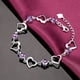 thumbnail image 3 of Pulsera de cobre con cuentas de corazón Bohemia Mujeres ajustables adolescentes CRISTAL BRIBUMILIDAD Girly Anniversary Anniversary Jewelry Oficina Inevent AP009947-00, 3 of 7