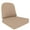 Beige, variant on Covers&All Outdoor 5" Seat / Back Cushion with Highly Durable Cover Rite Fabric (22”W x 24”L x 5”Th ) (Navy Blue)