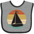thumbnail image 3 of Inktastic Sailboat Vintage Nautical Sailing Boys or Girls Baby Bib, 3 of 4