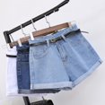 thumbnail image 1 of Shorts en Jean pour Femmes Shorts Taille Haute pour Femmes Shorts en Jean Bleus pour Femmes Shorts Taille Haute Taille Haute pour Femmes Shorts en Jean Extensibles Taille Haute pour Femmes Shorts Taille Haute pour Femmes, 1 of 10