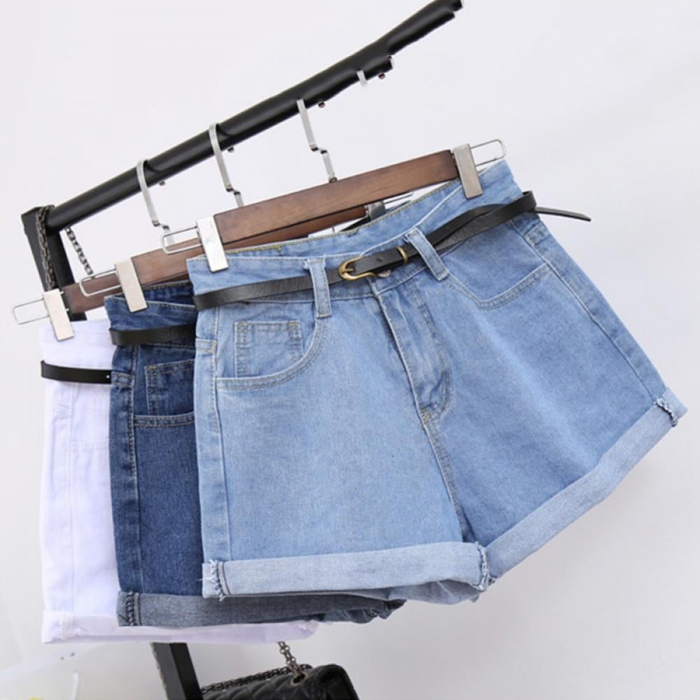 Jean Shorts Womens High Waisted Shorts for Women Blue Jean Shorts for Women High Waisted High Waist Shorts for Women High Waist Stretchy Jean Shorts for Women High Rise Shorts for Women