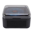 thumbnail image 1 of Wireless  Speaker, Small Record Player Night Light USB Rechargeable Desktop Wave Speaker for Bedroom Party, 1 of 7