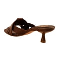 thumbnail image 3 of Zapatillas Mujer NOMADAS Tacones Formales Casuales Elegantes cafe 25, 3 of 4