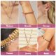 thumbnail image 4 of 60 Uds. De dijes con lazo para hacer joyas, dijes, pendientes, colgantes, joyería, colgantes, collares, decoraciones con lazo, 4 of 7