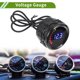thumbnail image 2 of Ofertas Únicas Medidor de Voltaje DC 12V de 2" 52mm con LED Digital Colorido 8-18V 1 Pc de Cable Medidor de Voltaje Universal para Automóvil Negro Blanco Azul, 2 of 7