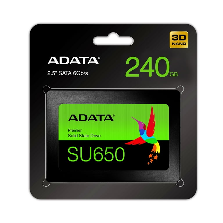 240GB AData SU650 2.5-inch SATA 6Gb/s SSD Solid State Disk 3D NAND