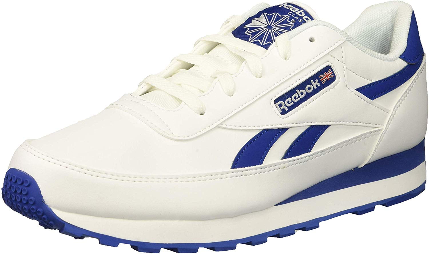 reebok men's white walking shoes