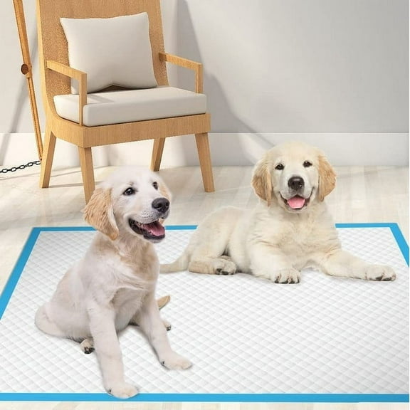 Heavy Absorbency Pads Adhesive Backing Leakproof Waterproof 4 Corner Positioning Pads for Incontinence Bedwetting Pet Training Pads, Ukhbmc | A