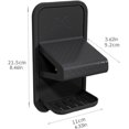 thumbnail image 5 of Runspich Shower Foot Rest for Shaving Legs, Wall Mount Non-Slip Shower Step with Soap Box, Leg Shaving Holder & Shelf (Gray), 5 of 8