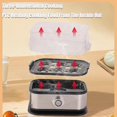 thumbnail image 4 of Smart Egg Cooker with Auto Shut, Effortless Egg Cooking with The Ultimate Stainless Steel Egg Cooker, 6 Eggs Capacity, Soft, Medium, Hard Boiled Automatic Eggs Cooker with Anti-Scalding Clip, 4 of 8
