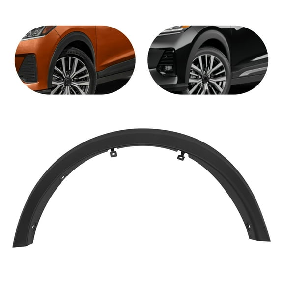 Left Front Fender Molding Trim, Wheel Arch Molding Trim, Front Wheel Arch Fender for 2021-2024 Nissan Kicks S SV SR