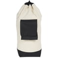 thumbnail image 2 of Mainstays Canvas Backpack Laundry Bag, 2 of 10