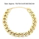 thumbnail image 3 of Collar de cadena de oro para perros ANGGREK collar dorado para mascotas, 3 of 8