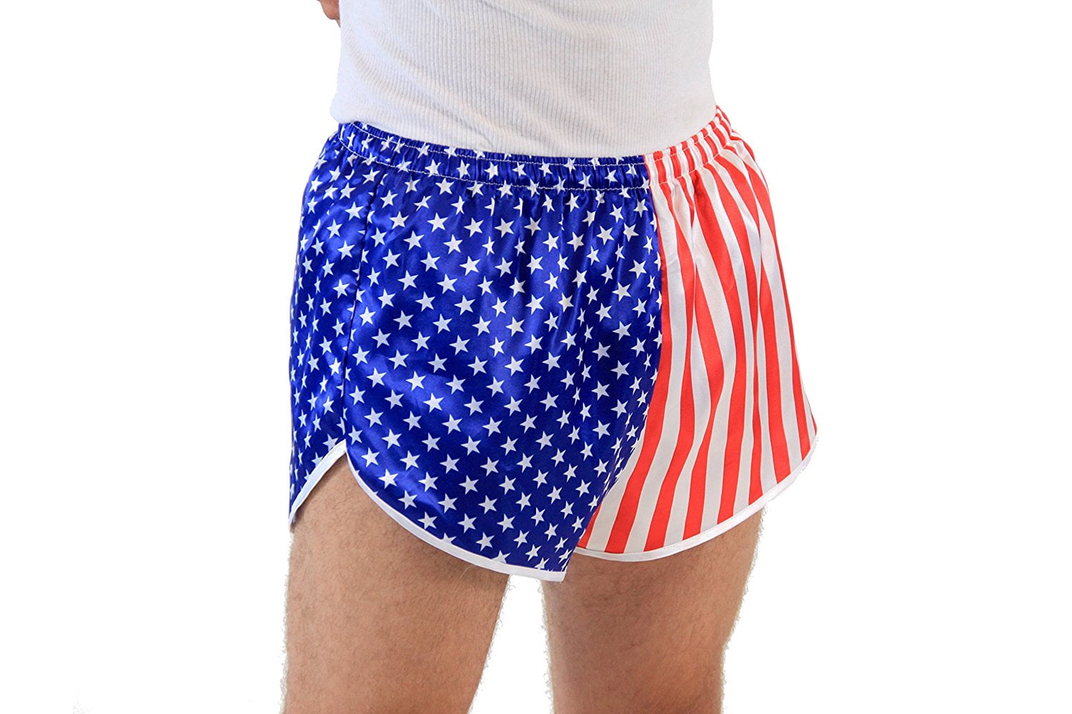 USA Flag Athletic Shorts 