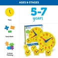 thumbnail image 5 of Learning Resources  Classroom Clock Kit   Preschool Must Have, Teaching Time Activity, 5 of 6