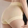 thumbnail image 2 of Jamicy Women's Underwear High Waisted Invisible Tummy Control Shapewear for Women - Stripe Lace Ladies Underwear Panties, 2 of 6