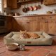thumbnail image 5 of Pisexur Suministros para mascotas Waterproof Antiskid Lint Rectangle Dog Bed Soft Comfortable Pet Mat House For Small Dogs And Cats Under 27.55lb Indoor Outdoor Cozy Restperros, gatos y animales, 5 of 6